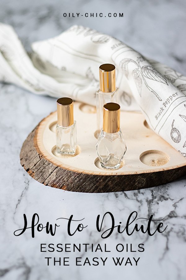 How to dilute essential oils the easy way!! 